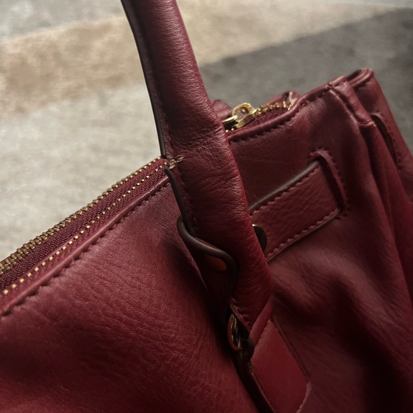 ALDO Handbag/Shoulder bag - Burgundy/Maroon/Red Wine colored ALDO Purse - Picture 7 of 7